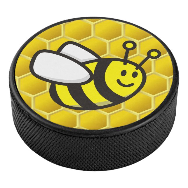 Disco De Hockey Personalizado Honeybee (3/4)