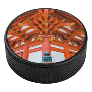 Disco De Hockey Perspectiva de Pagoda de abajo hacia arriba, Miyaj