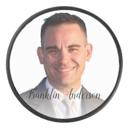 Disco De Hockey Plantilla de Fab Selfie Fun