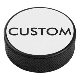 Disco De Hockey Plantilla personalizada personalizado del espacio