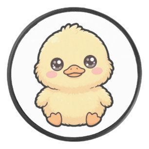 Disco De Hockey Pollito de pato bebé lindo