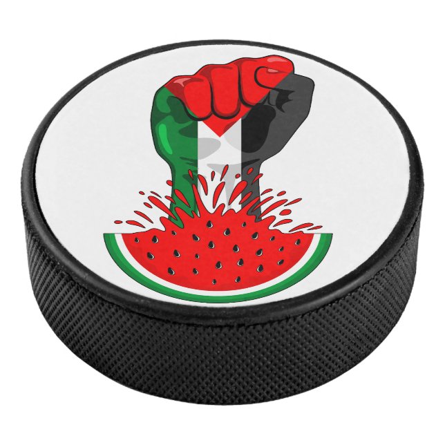 Disco De Hockey Prima de resistencia palestina sobre la sandía (3/4)