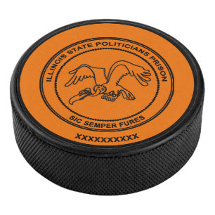 Disco De Hockey Prisión de políticos estatales de Illinois
