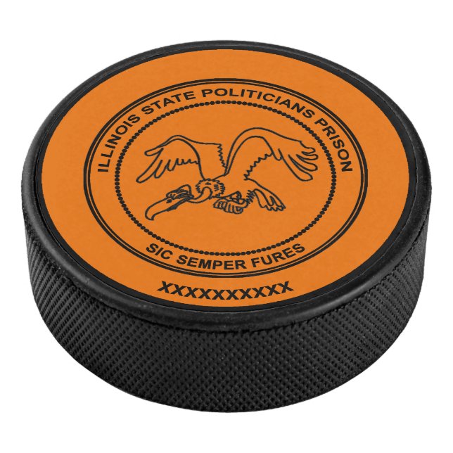 Disco De Hockey Prisión de políticos estatales de Illinois (3/4)