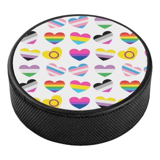 Disco De Hockey Puck de hockey de los corazones (3/4)