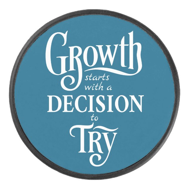 Disco De Hockey Puck de hockey personalizado (Anverso)