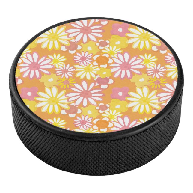 Disco De Hockey Puck de hockey Summer Daisies (3/4)