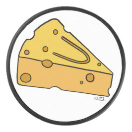 Disco De Hockey Queso Cutiño Sonriente