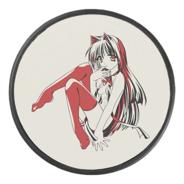 Disco De Hockey RBP, Neko, el Chica sexy de Anime (Anverso)