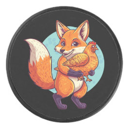 Disco De Hockey Red fox