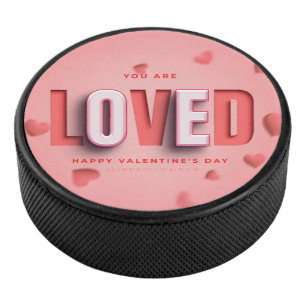 Disco De Hockey Regalos de SlipperyJoe's para el Día de San Valent