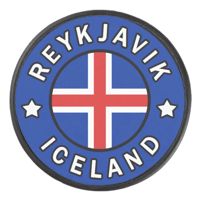 Disco De Hockey Reykjavik Islandia (Anverso)