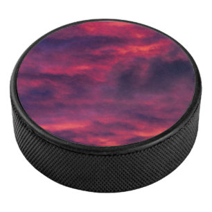 Disco De Hockey rojo de agosto