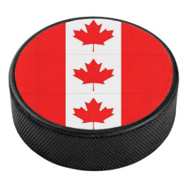 DISCO DE HOCKEY ROPA DE HOCKEY DE BANDERA CANADIENSE