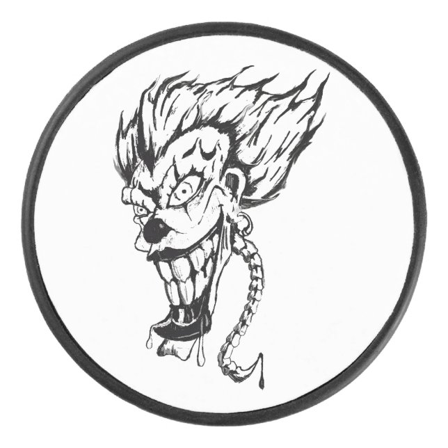 Disco De Hockey Ropa de hockey de payaso (Anverso)