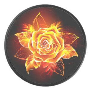 Disco De Hockey Rosa de incendios en auge