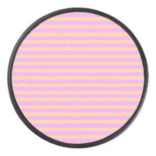 Disco De Hockey Rosa Geométrico 