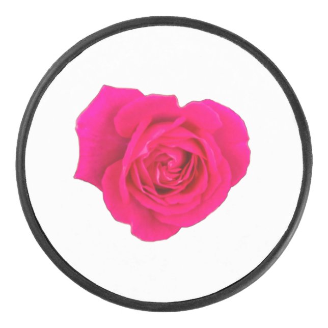 Disco De Hockey Rosa Rosa #4 (Anverso)