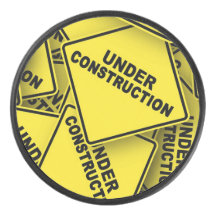 Rótulos de construcción en curso