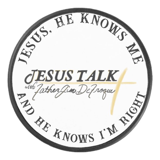 Disco De Hockey ¡Santo Puck! (Anverso)