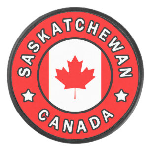 Disco De Hockey Saskatchewan Canada