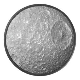 Disco De Hockey Saturn Moon Mimas