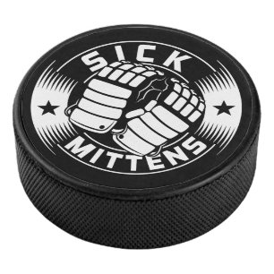 Disco De Hockey Sick Mittens Hockey sobre hielo Puck