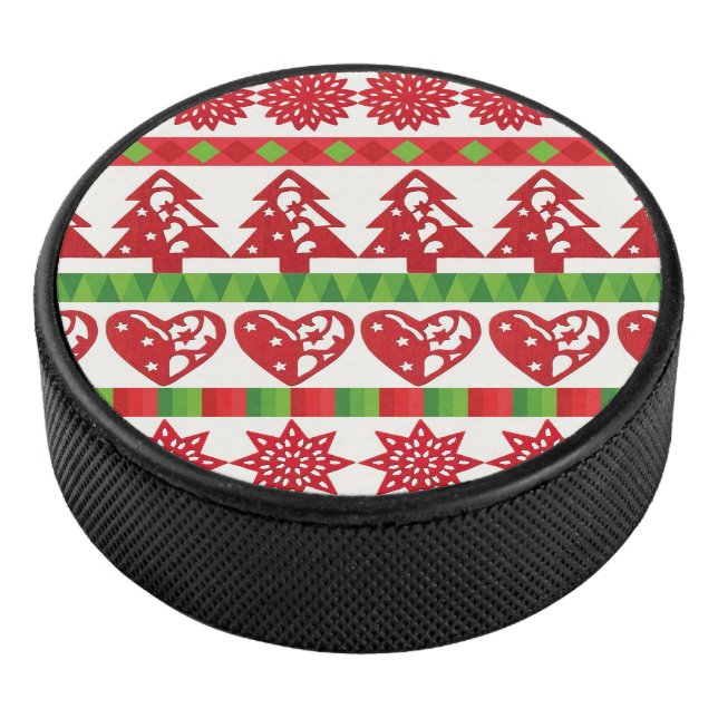 Disco De Hockey Símbolos navidades (3/4)