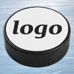 Disco De Hockey Simple Logo Branding Business Promotional<br><div class="desc">Add your own logo to this design. Minimalist and professional. Great for sports teams, staff and employees, as a promotional product for your clients and customers, at trade shows and corporate events, and for sports sponsorship. It reinforces brand presence in a way that feels calm, intentional, and polished rather than...</div>
