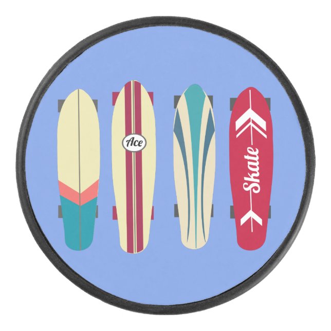 Disco De Hockey Skateboard Vintage (Anverso)