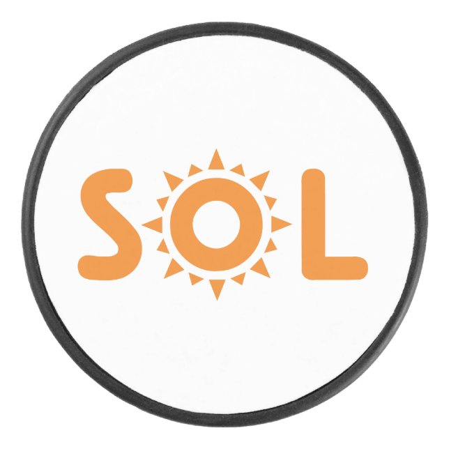 Disco De Hockey Sol (Anverso)
