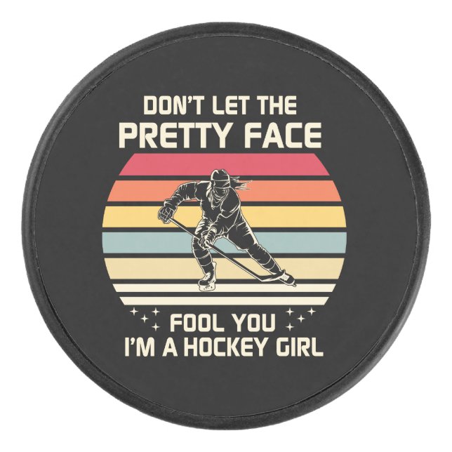 Disco De Hockey Soy un Chica de hockey (Anverso)