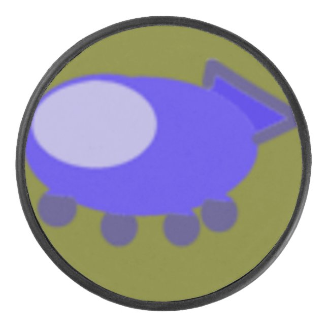 Disco De Hockey Spaceship Puck (Anverso)