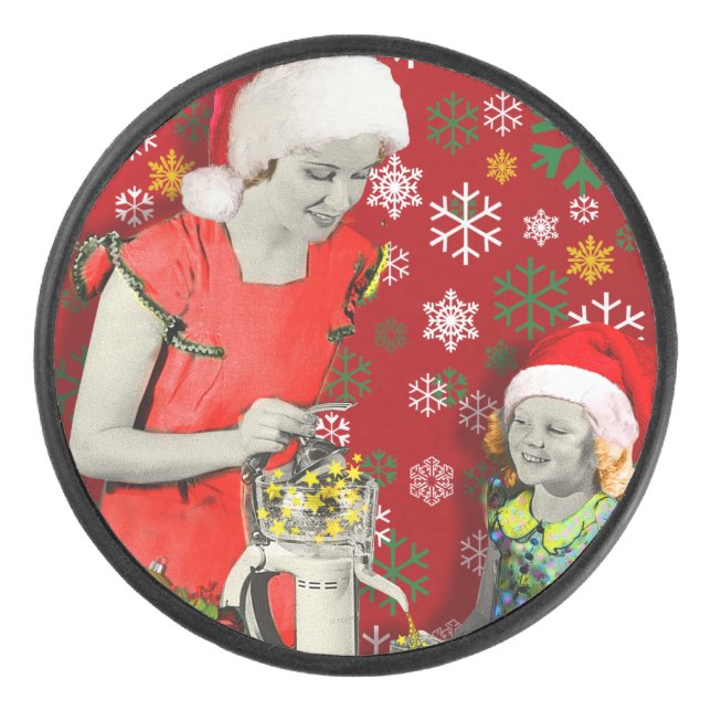 Disco De Hockey Squeeze tus Navidades (Anverso)