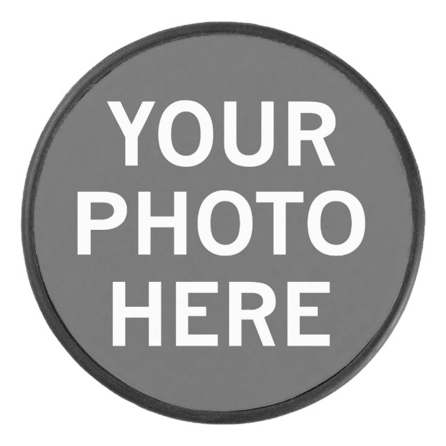 Disco De Hockey Su foto aquí (Anverso)