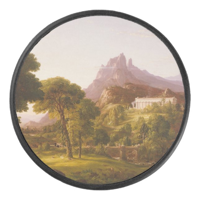 Disco De Hockey Sueño Thomas Cole de Arcadia (Anverso)