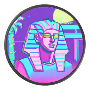 Disco De Hockey Synthwave Pharaoh