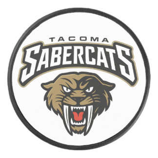 Disco De Hockey Tacoma Sabercats Modern Puck