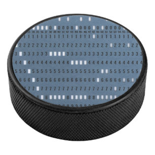 Disco De Hockey Tarjeta de punzonado vintage para computadora
