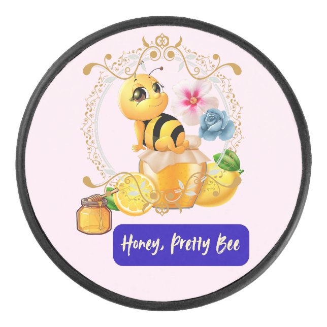 Disco De Hockey taza de papel (Anverso)