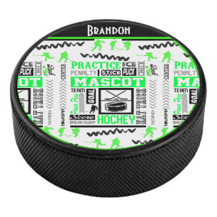 Disco De Hockey Terminología de hockey masculino personalizada Neo
