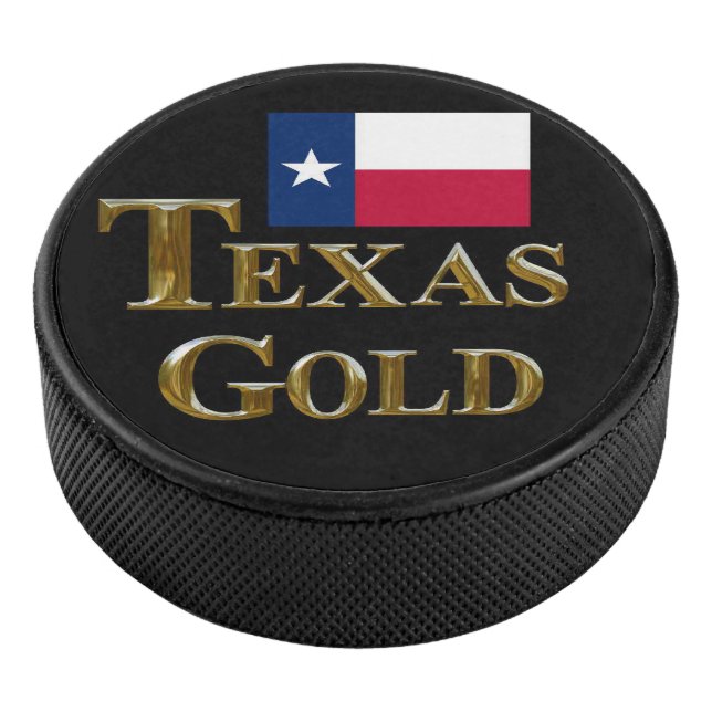 DISCO DE HOCKEY TEXAS GOLD (3/4)