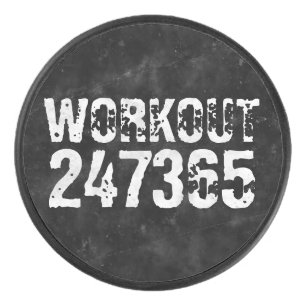 Disco De Hockey Texto desgastado y raspado Workout 247365 vintage