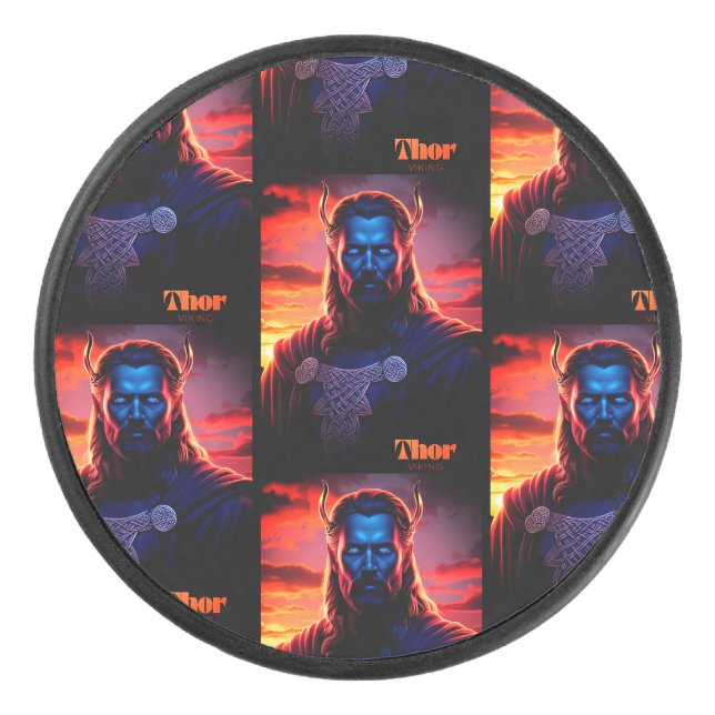 DISCO DE HOCKEY THOR VIKING  (Anverso)