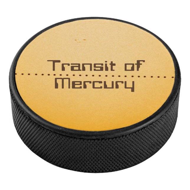 Disco De Hockey Tránsito de Mercurio del Sol (3/4)