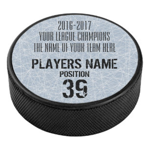 Disco De Hockey Trofeo de Personalizable de hockey
