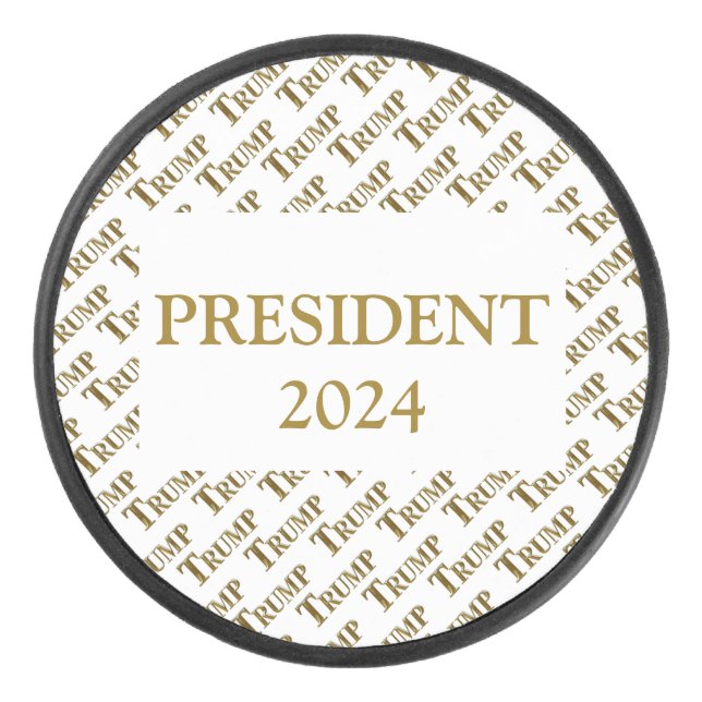 DISCO DE HOCKEY TRUMP 2024 (Anverso)