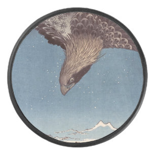 Disco De Hockey Utagawa Hiroshige - Fukagawa Susaki y Jumantsubo