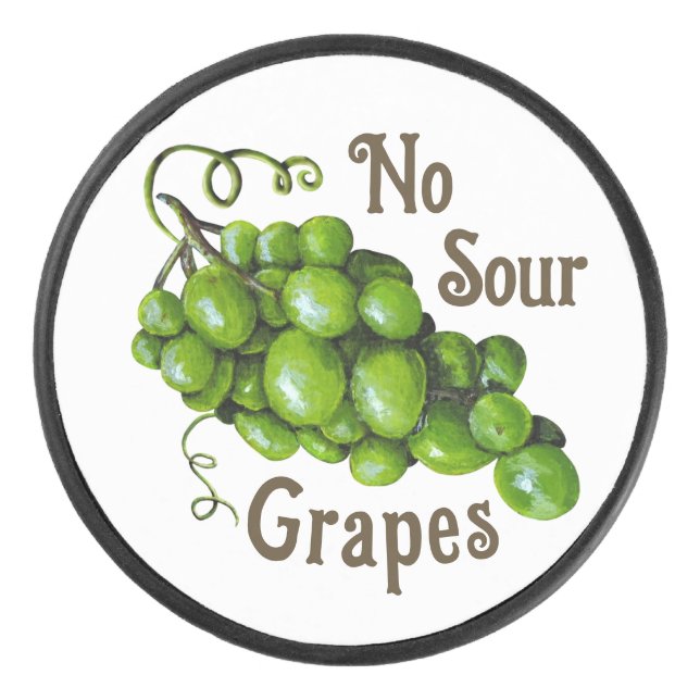 Disco De Hockey Uva de hockey puck (Anverso)