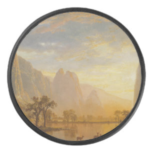 Disco De Hockey Valle del Yosemite (1864) - Albert Bierstadt